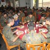 Almoço com os alunos
