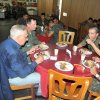 Almoço com os alunos