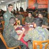 Almoço com os alunos