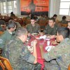 Almoço com os alunos