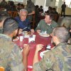 Almoço com os alunos