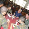 Almoço com os alunos