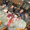 Almoço com os alunos
