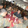 Almoço com os alunos