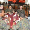 Almoço com os alunos