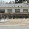 Participação da comitiva da ABRA-PC na parada diária do CA