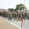 Participação da comitiva da ABRA-PC na parada diária do CA