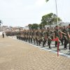 Participação da comitiva da ABRA-PC na parada diária do CA
